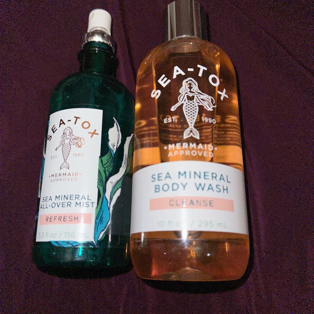 Bath and bodywork’s Sea-Tox set